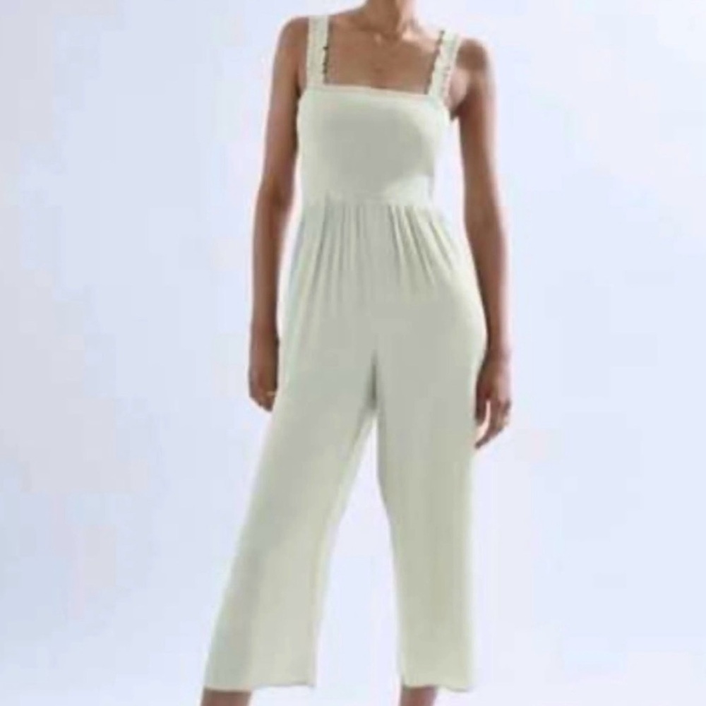 Wilfred Green Sleeveless Jumpsuit